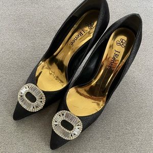 Size 8 Black Stiletto heels